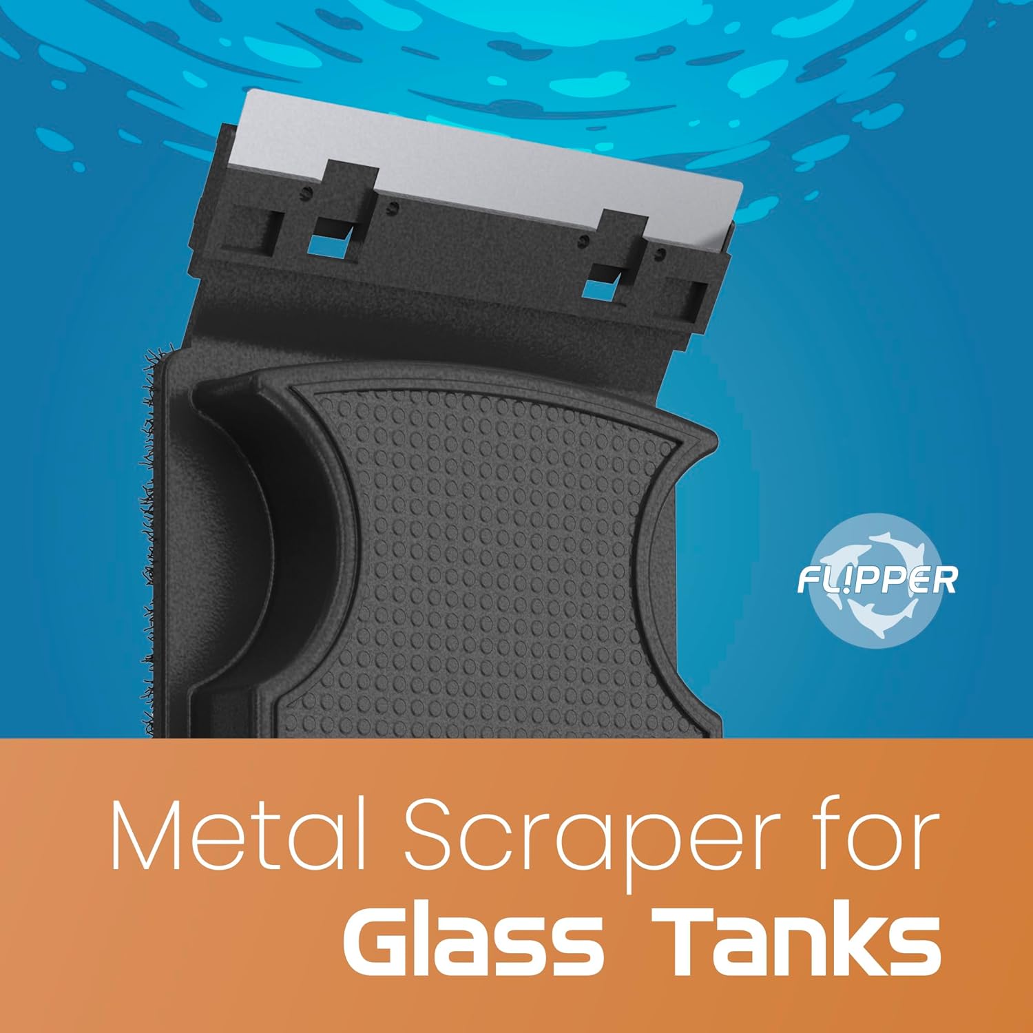 Flipper Nano Aquarium Cleaner Stainless Steel Replacement Blades 2 Pack - Replacement Blades