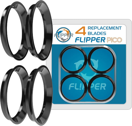 Flipper Pico 2 in 1 Aquarium Magnet Cleaner Replacement Blades 4 Pack - Replacement Blades