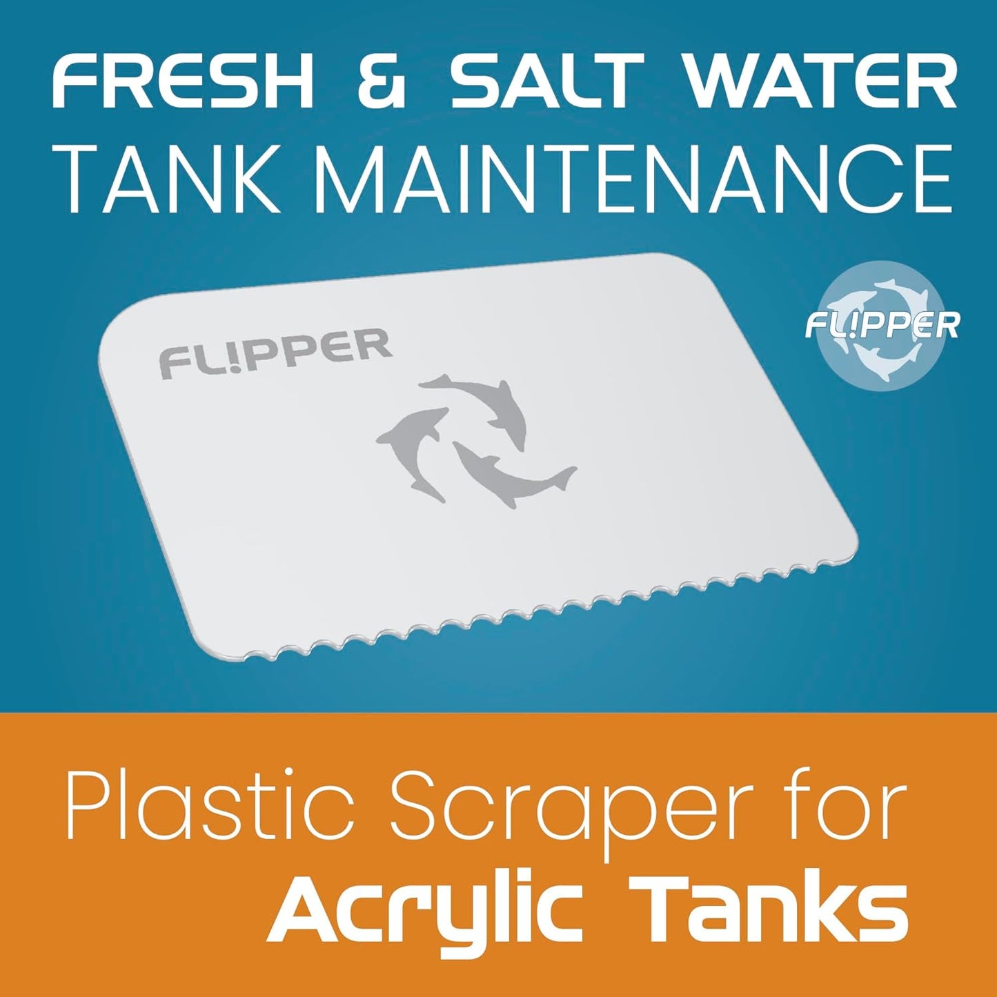 Flipper Platinum Algae Scraper Replacement Blades 10 Pack - Replacement Blades