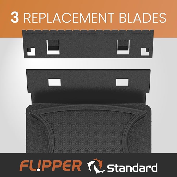 Flipper Standard ABS Replacement Blades 3 Pack - Acrylic Tanks - Replacement Blades