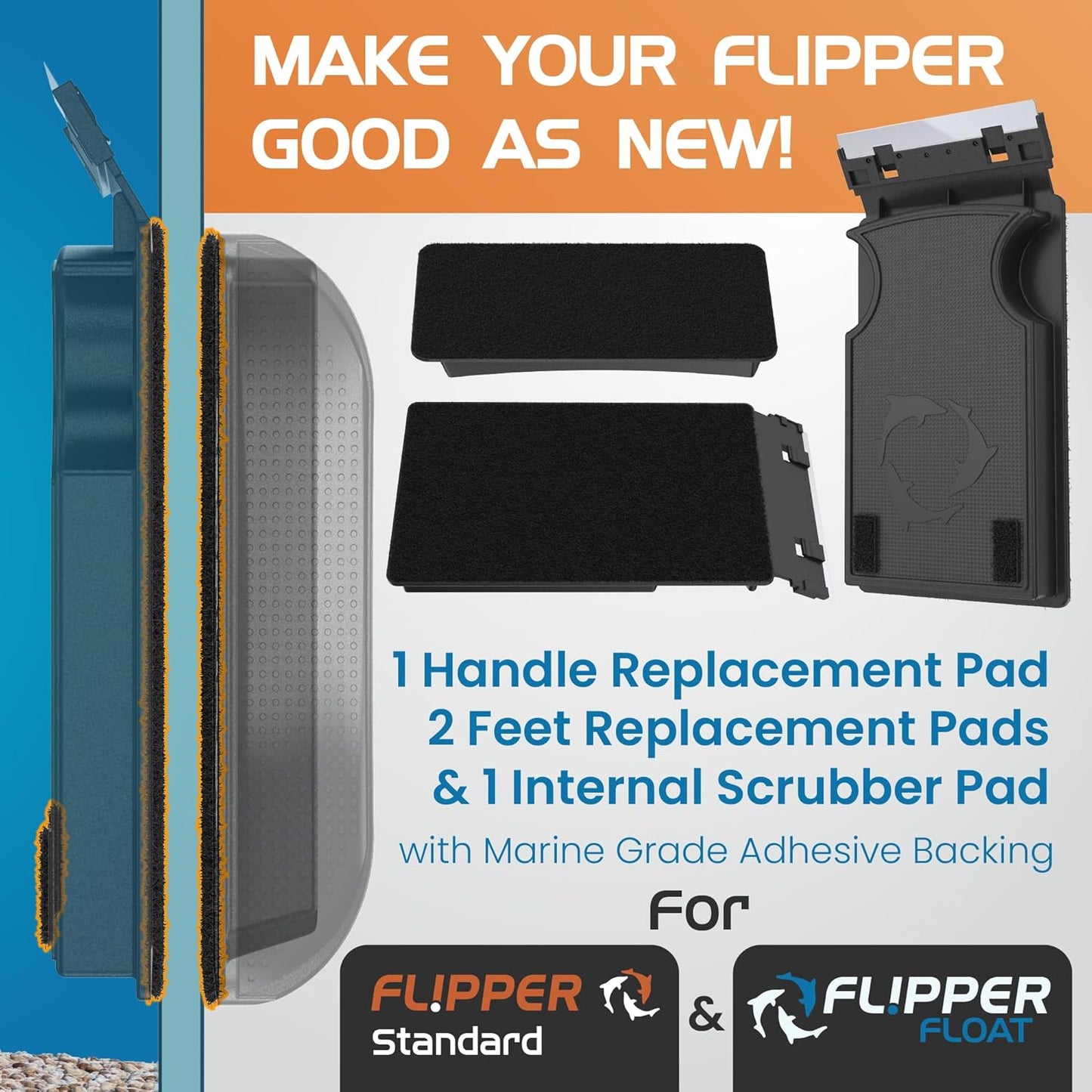 Flipper Standard Universal Maintenance Kit - Replacement Blades