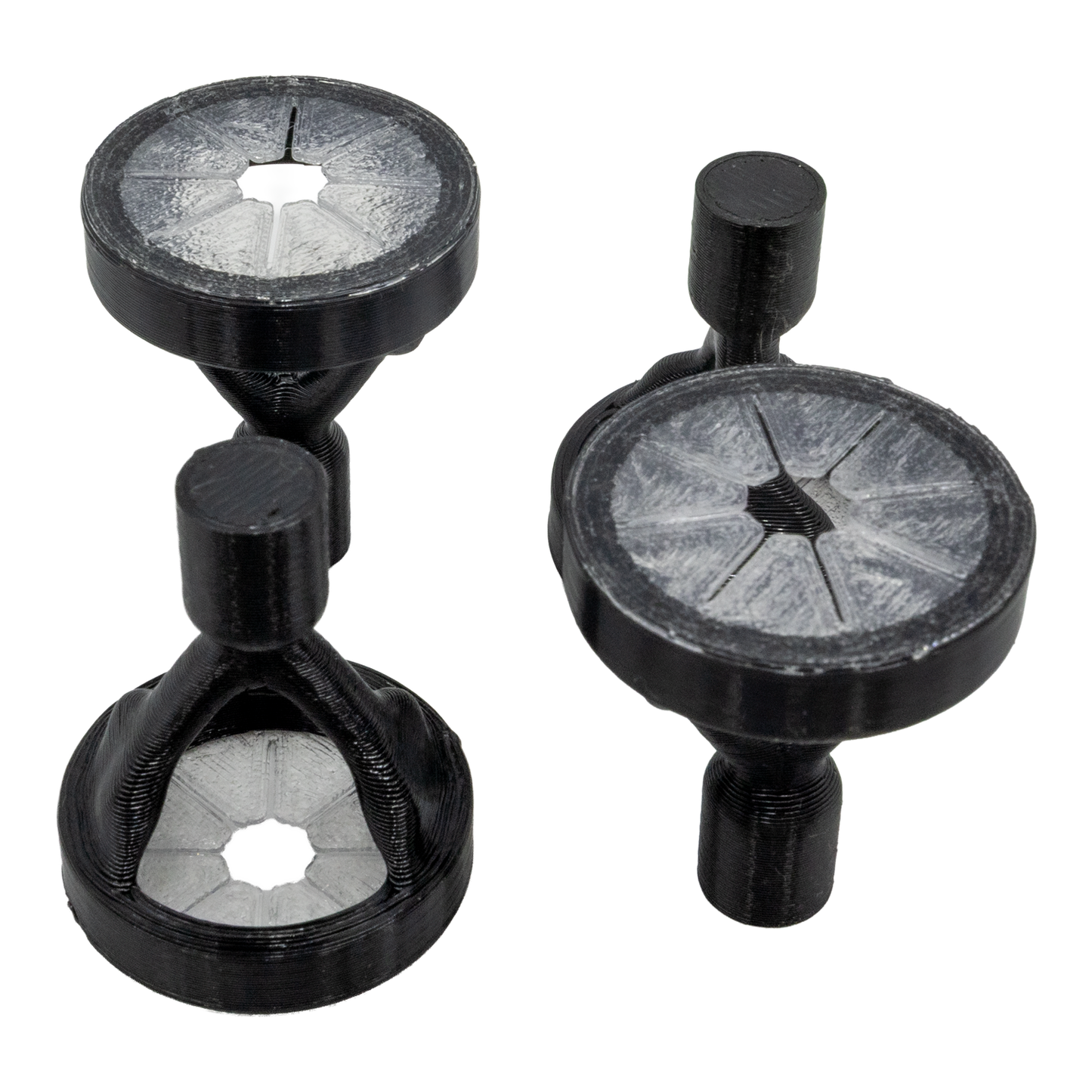 FragLoc™ - Macroalgae Holder Plugs (Pack of 4) - Black - Animals & Pet Supplies