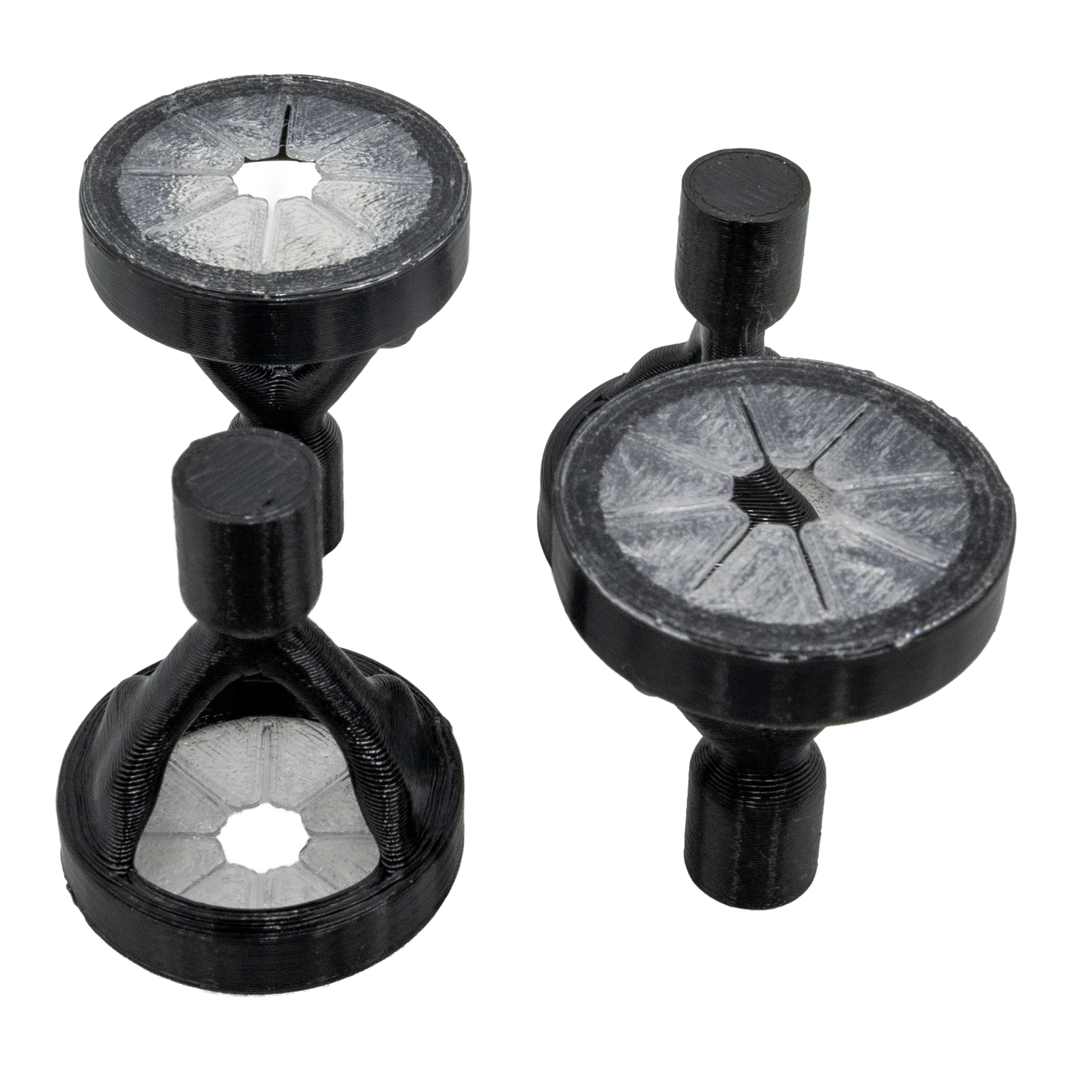 FragLoc™ - Macroalgae Holder Plugs (Pack of 4) - Black - Animals & Pet Supplies