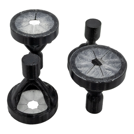 FragLoc™ - Macroalgae Holder Plugs (Pack of 4) - Black - Animals & Pet Supplies