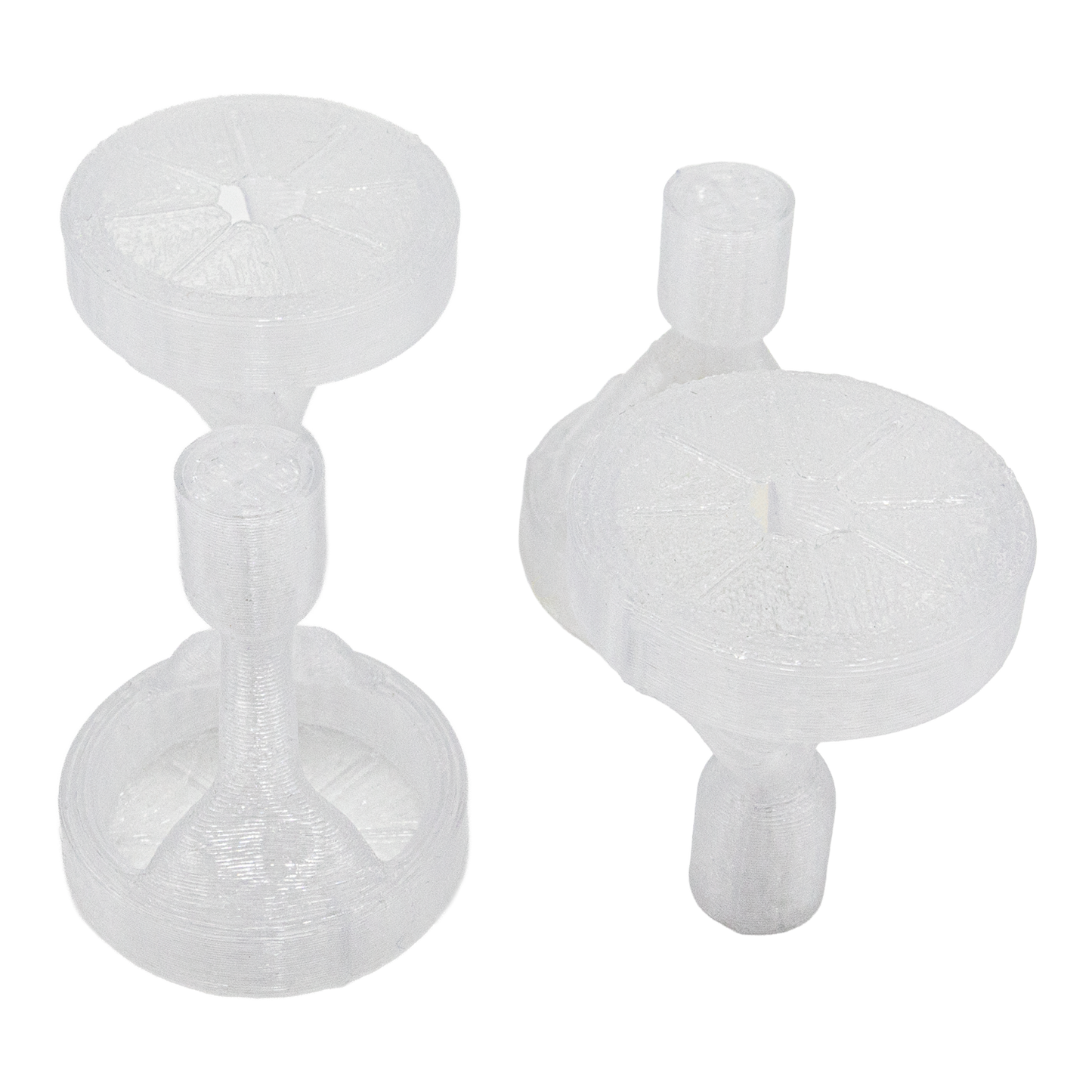 FragLoc™ - Macroalgae Holder Plugs (Pack of 4) - Clear - Animals & Pet Supplies