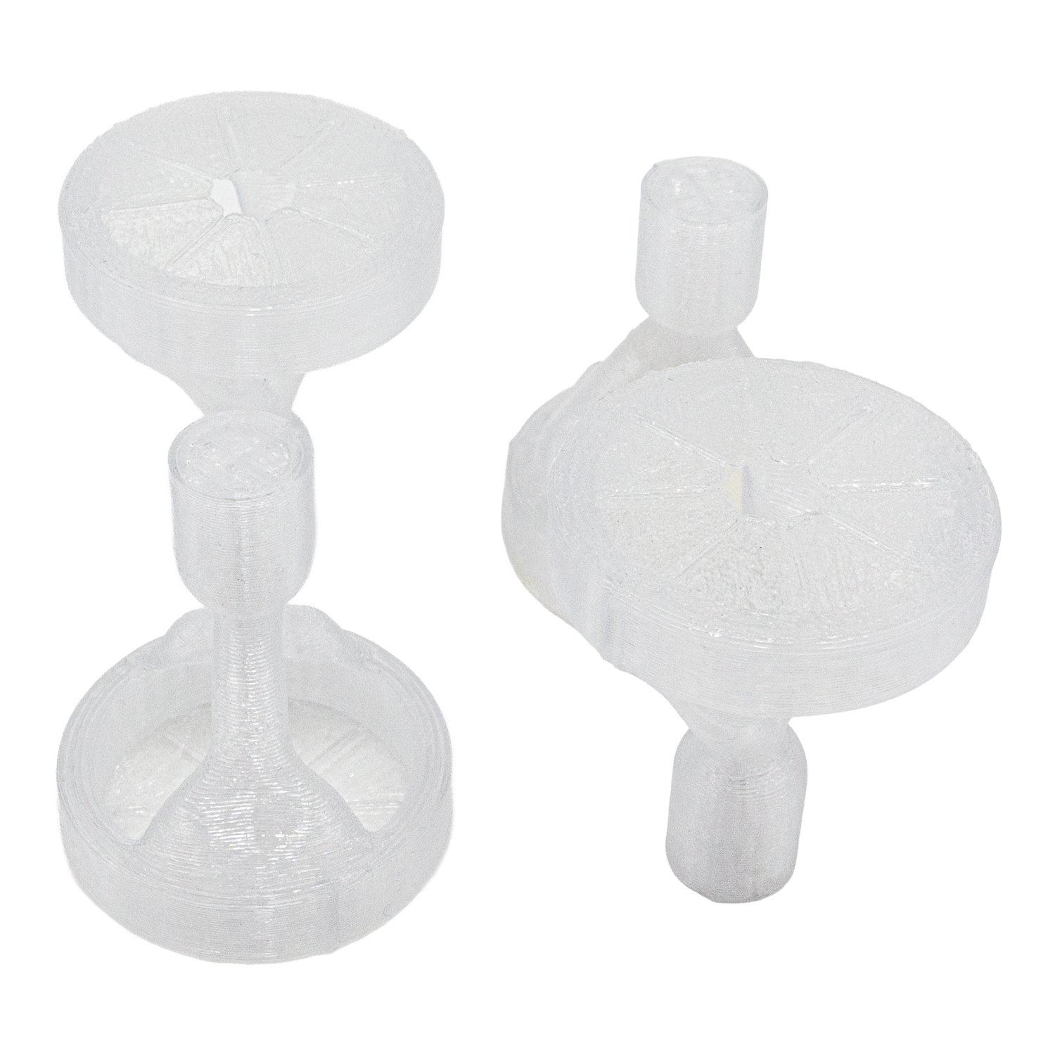 FragLoc™ - Macroalgae Holder Plugs (Pack of 4) - Clear - Animals & Pet Supplies