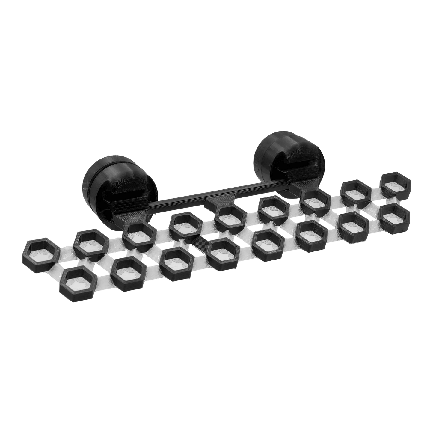 FragLoc™ - Magnetic Coral Frag Rack Kit - 9x8 / Black - Animals & Pet Supplies