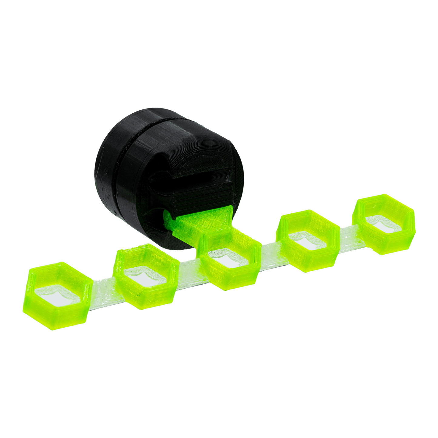 FragLoc™ - Magnetic Coral Frag Rack Kit - Quintuple / Fluorescent Green - Animals & Pet Supplies