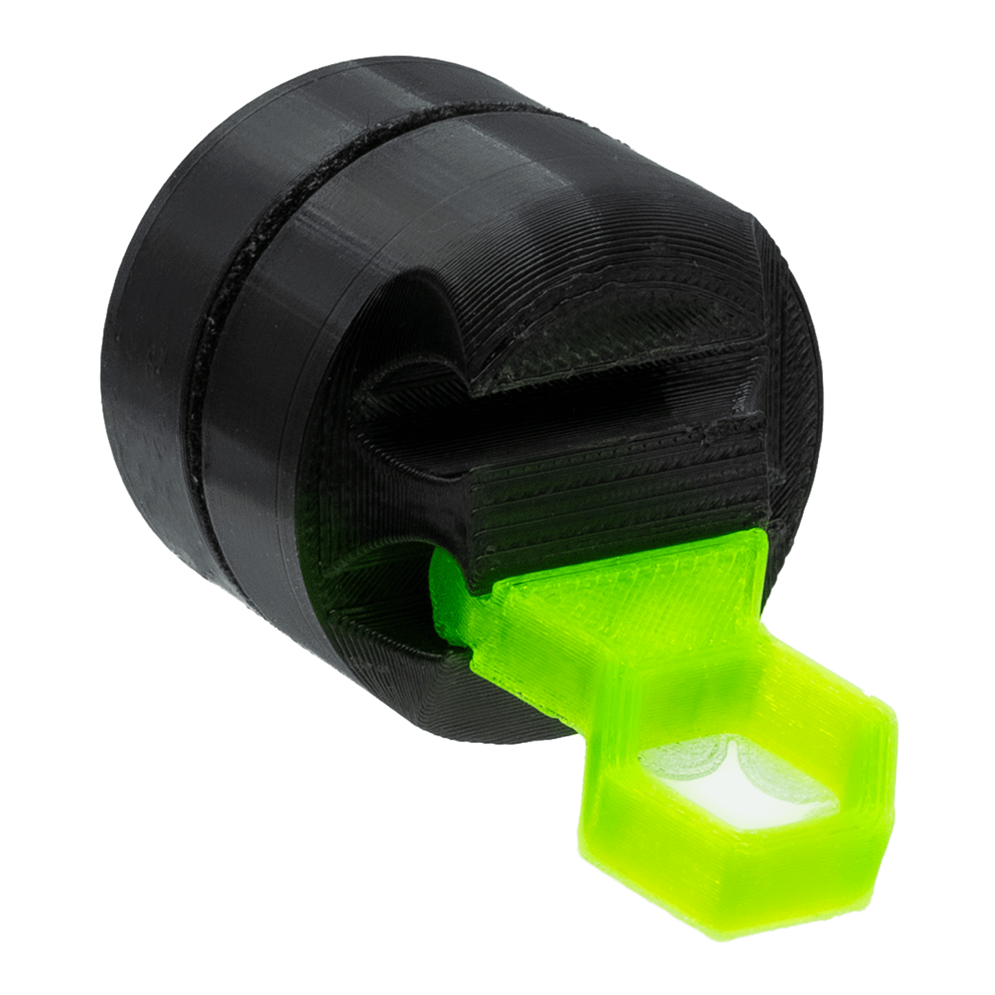 FragLoc™ - Magnetic Coral Frag Rack Kit - Single / Fluorescent Green - Animals & Pet Supplies
