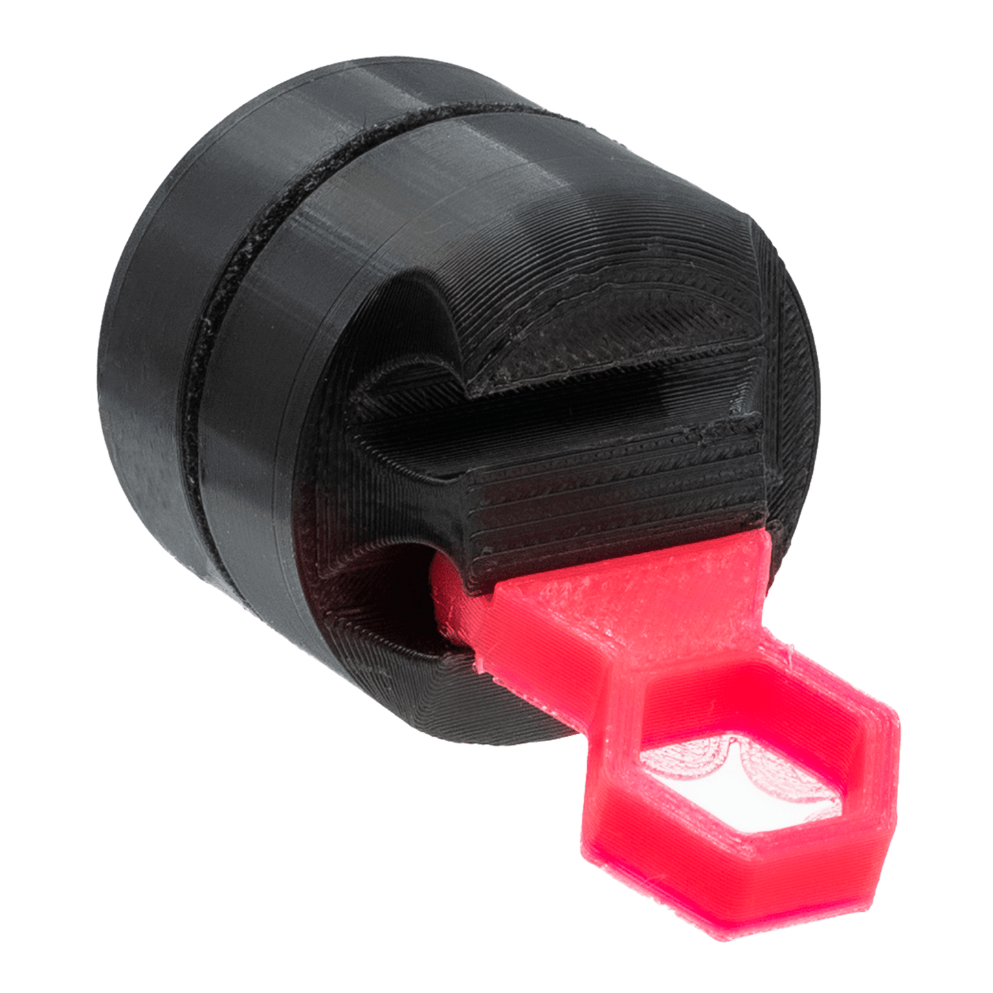 FragLoc™ - Magnetic Coral Frag Rack Kit - Single / Fluorescent Rose - Animals & Pet Supplies