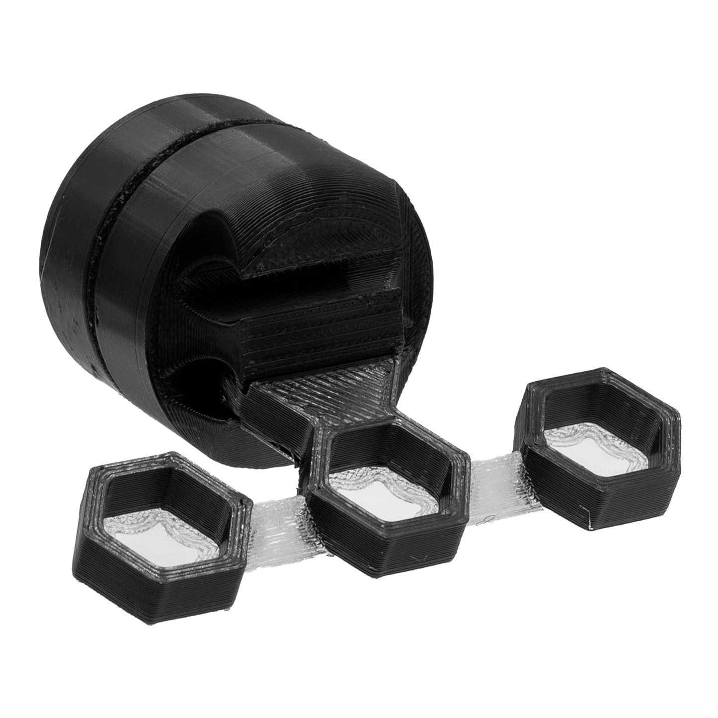 FragLoc™ - Magnetic Coral Frag Rack Kit - Triple / Black - Animals & Pet Supplies