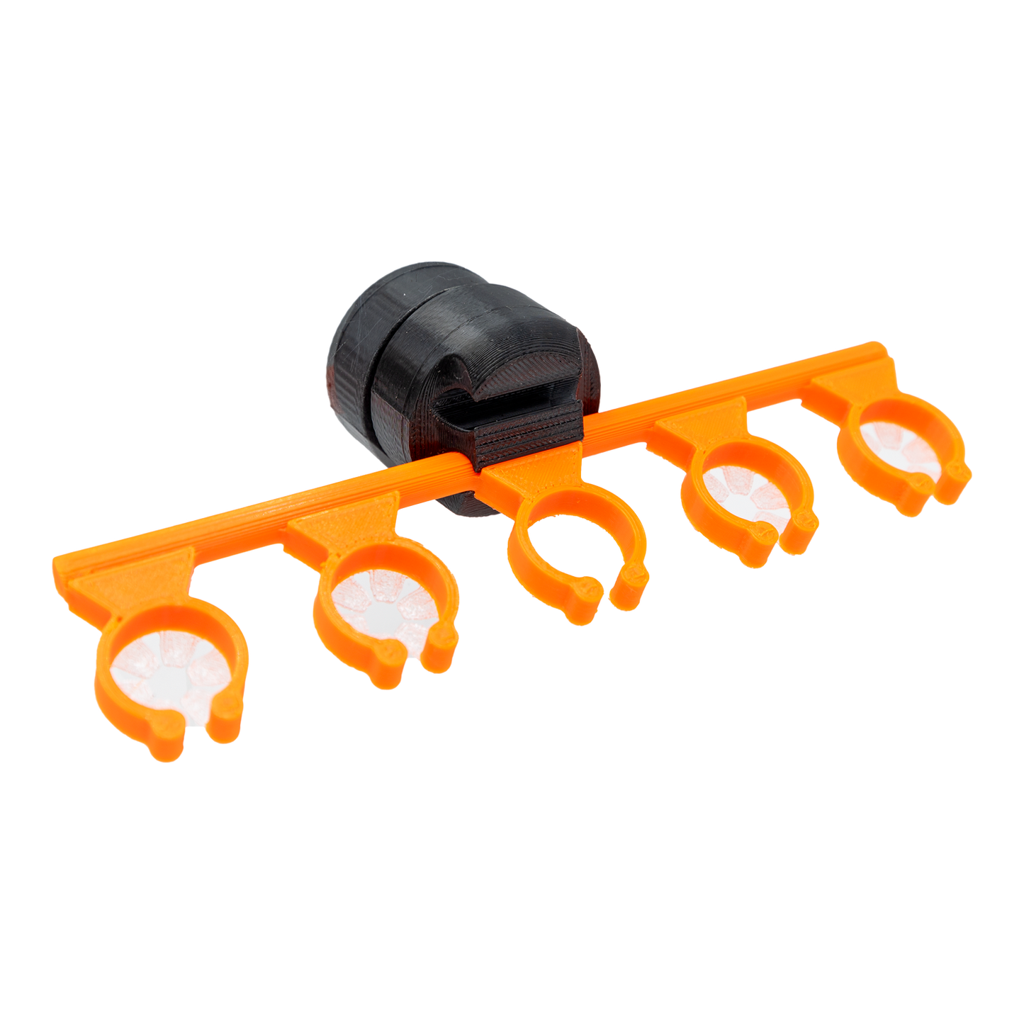 FragLoc™ - Mangrove Seedling & Aquatic Plant Holder - Quintuple / FragLoc™ Magnet / Fluorescent Orange - Animals & Pet