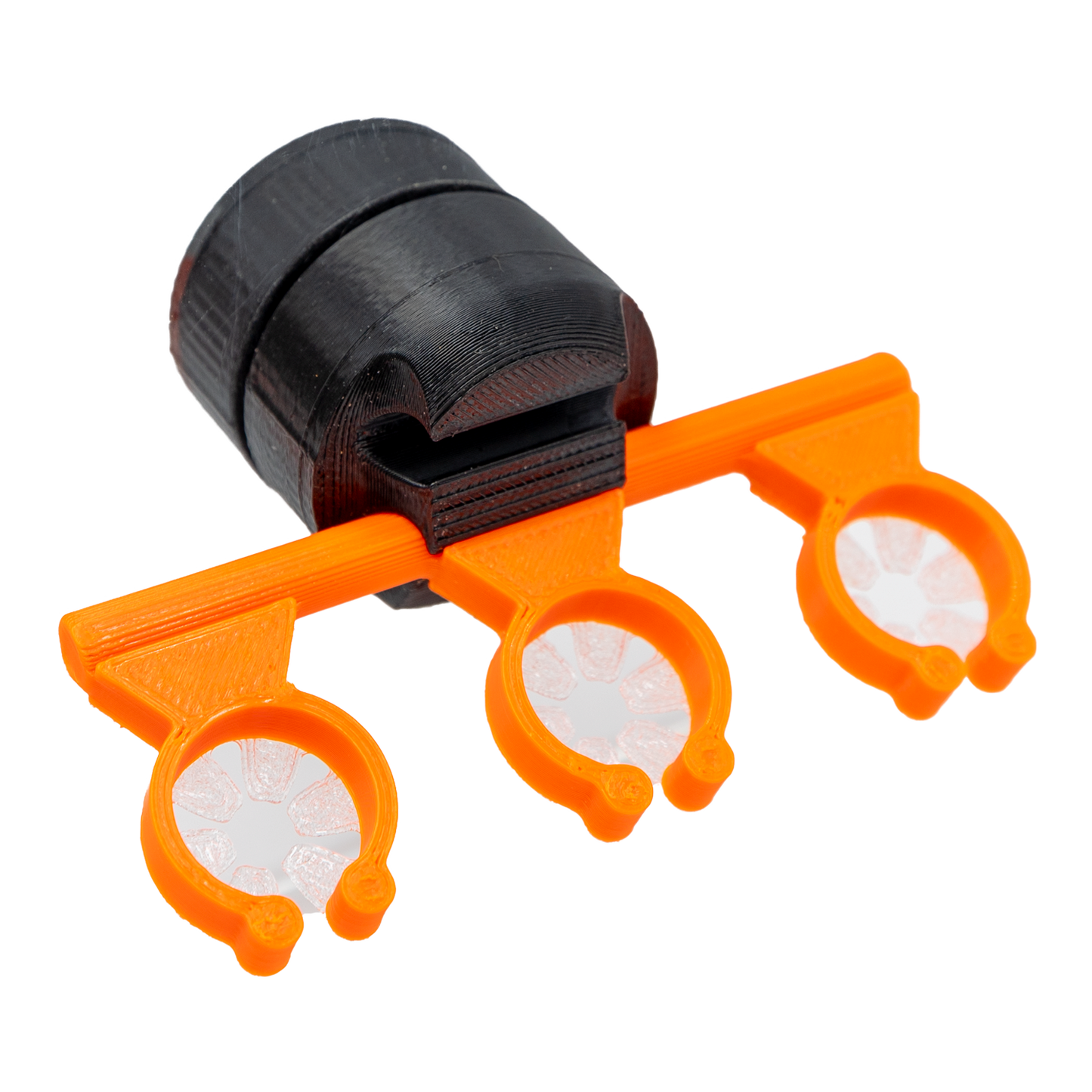 FragLoc™ - Mangrove Seedling & Aquatic Plant Holder - Triple / FragLoc™ Magnet / Fluorescent Orange - Animals & Pet