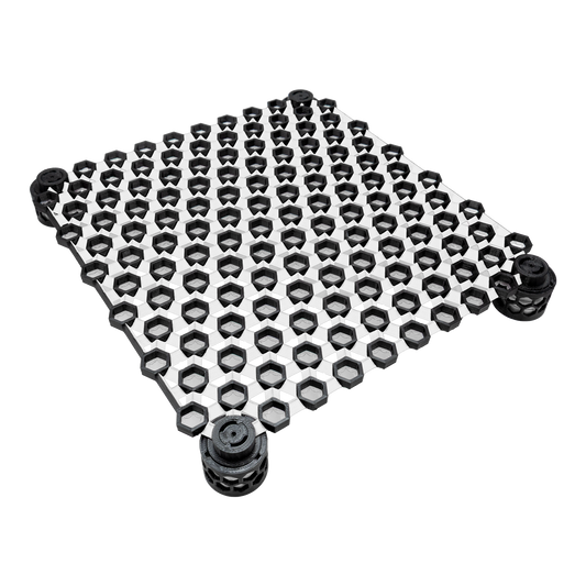 FragLoc™ - Standing Coral Frag Rack - 12x11 / Black / 1’’ Weighted Legs (Set of 4) - Animals & Pet Supplies