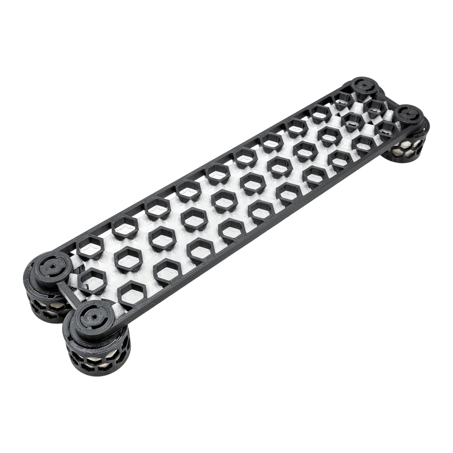 FragLoc™ - Standing Coral Frag Rack - 12x3 / Black / 1’’ Weighted Legs (Set of 4) - Animals & Pet Supplies