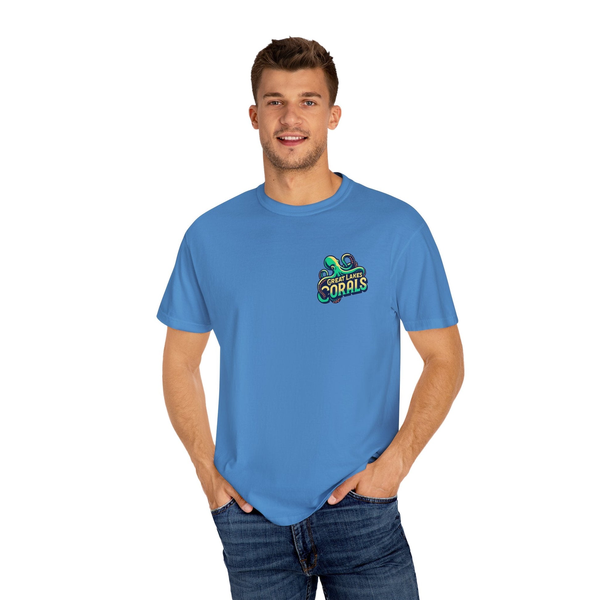 Great Lakes Corals T-Shirt | Eco-Friendly Graphic Tee - T-Shirt