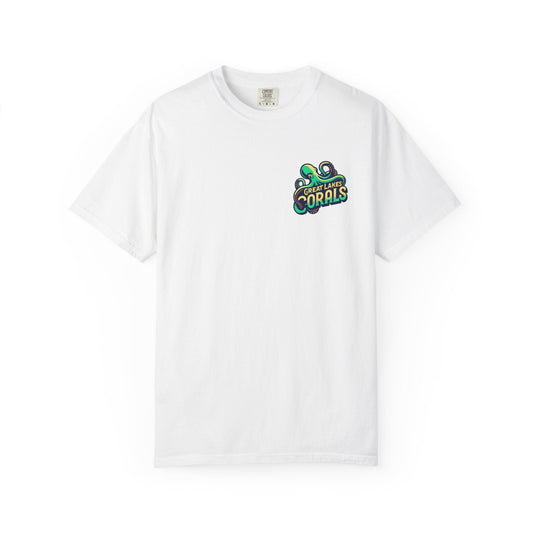 Great Lakes Corals T-Shirt | Eco-Friendly Graphic Tee - White / L - T-Shirt