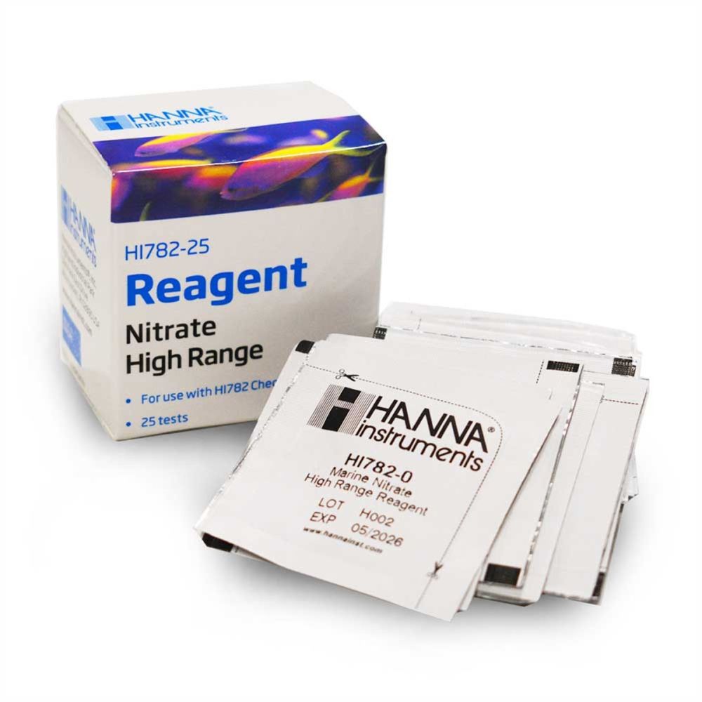 HI782-25 Nitrate High Range Reagents (25 tests) - Hanna Instruments - water testing