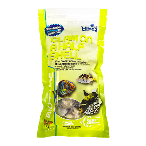 Hikari Bio-Pure Clam On A Half Shell 4oz
