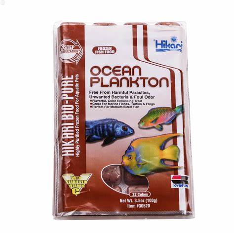 Hikari Ocean Plankton Cubes - 3.5oz - Frozen Food