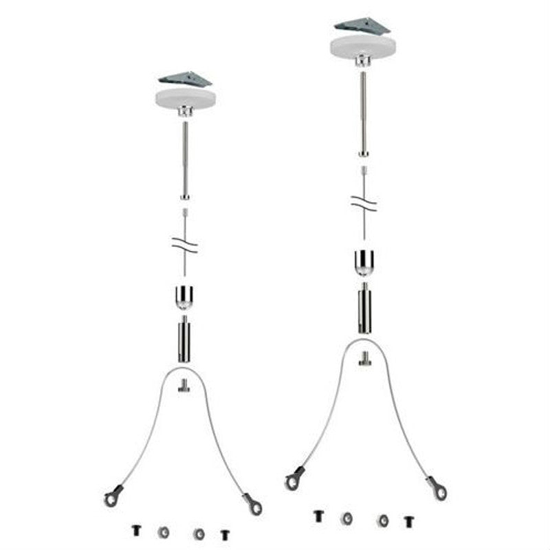 AI HMS Hanging Kit (Fixture Brackets and Rail Sold Seperately) - AquaIllumination