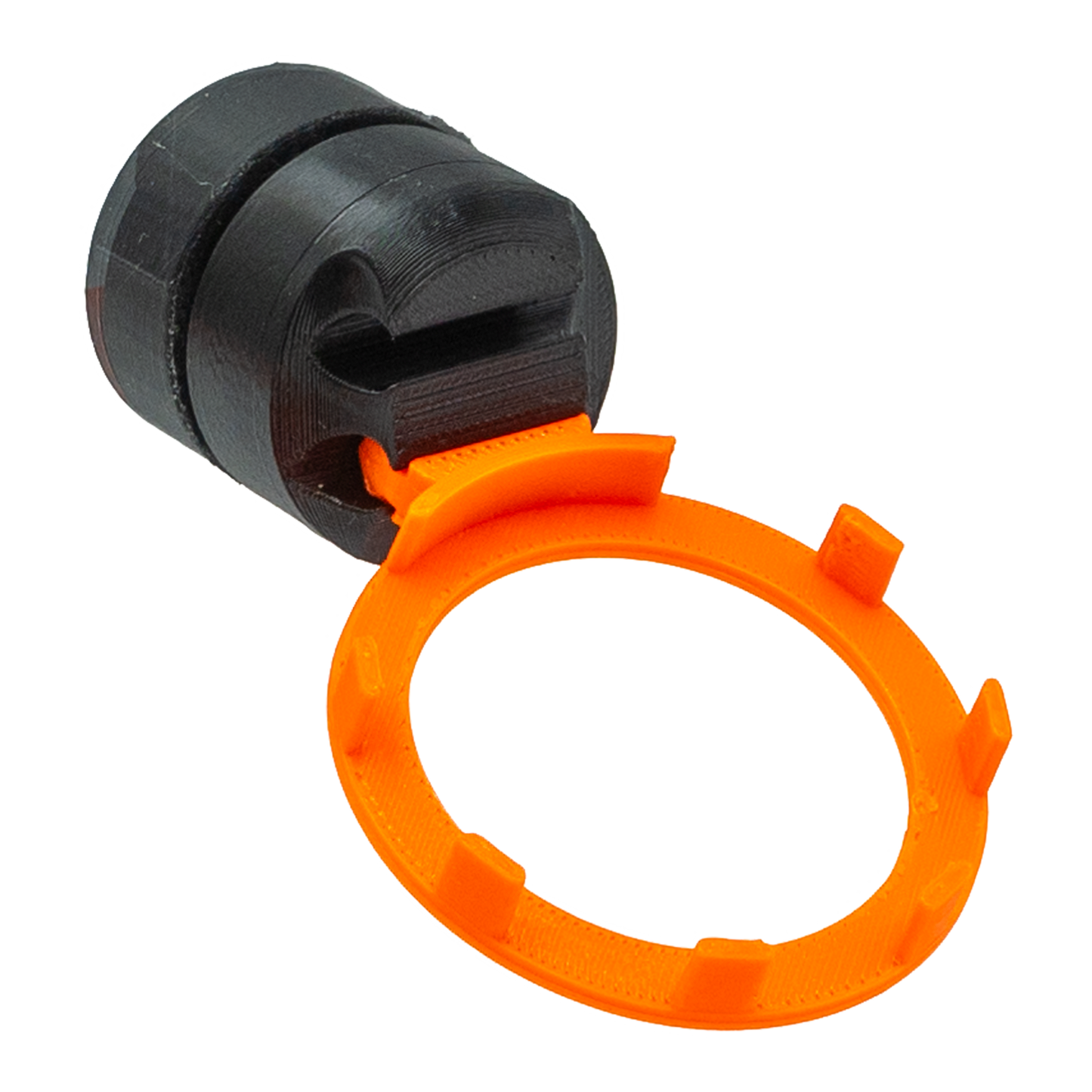 Magnetic Mushroom Cage Holder - 2’’ / Fluorescent Orange - Animals & Pet Supplies