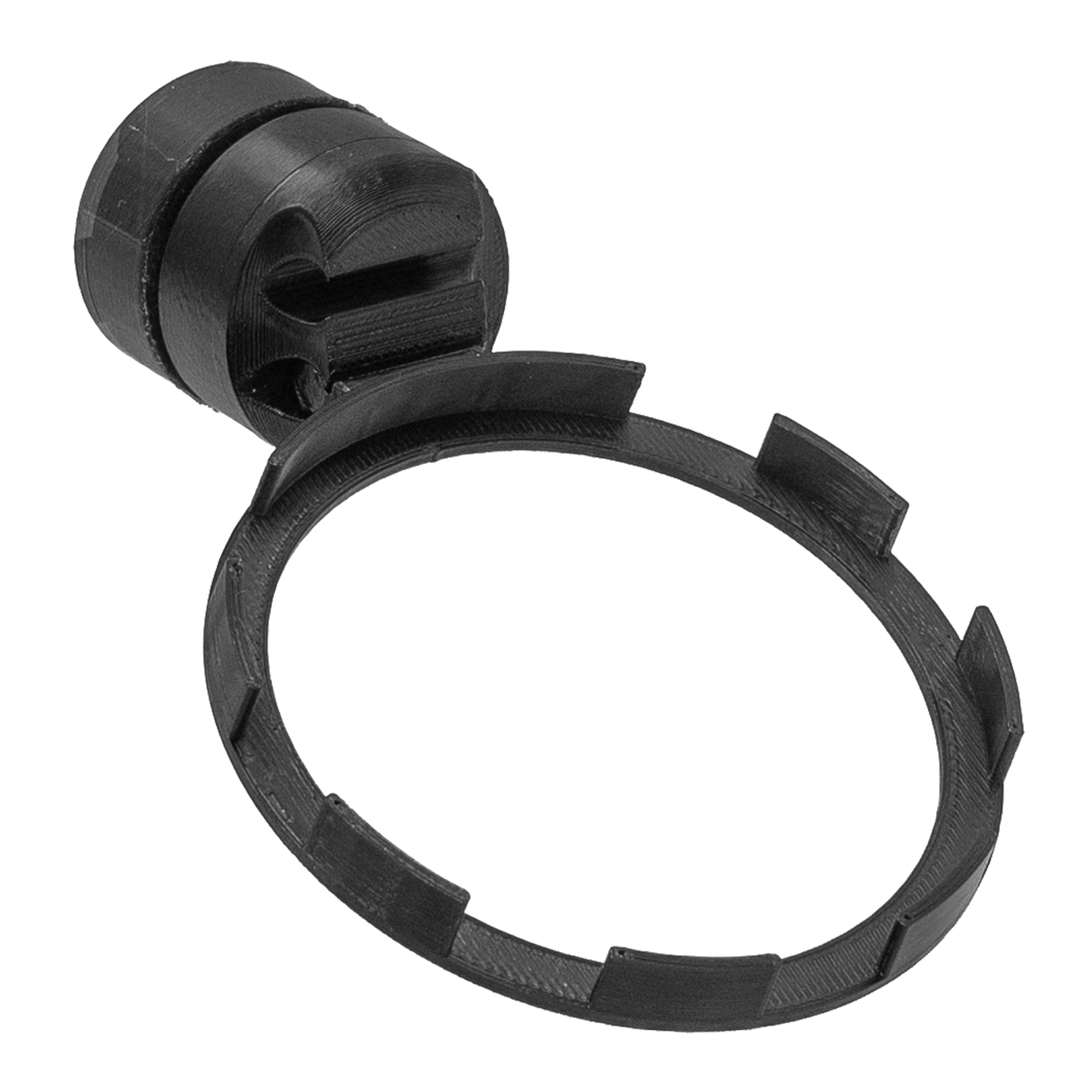 Magnetic Mushroom Cage Holder - 3’’ / Black - Animals & Pet Supplies