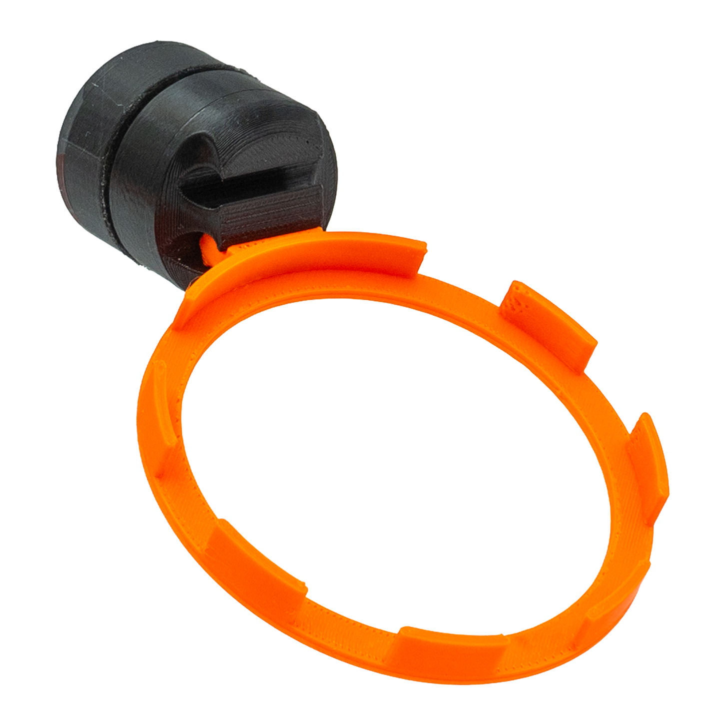 Magnetic Mushroom Cage Holder - 3’’ / Fluorescent Orange - Animals & Pet Supplies