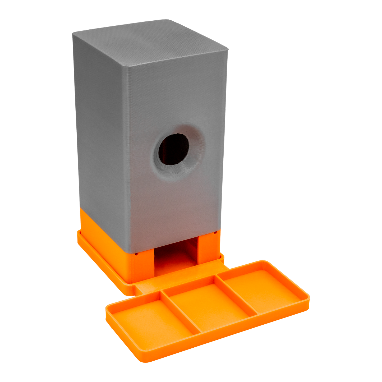 Neptune Apex Trident Mini Housing - Compatible with Trident NP - Orange/Gray / Left