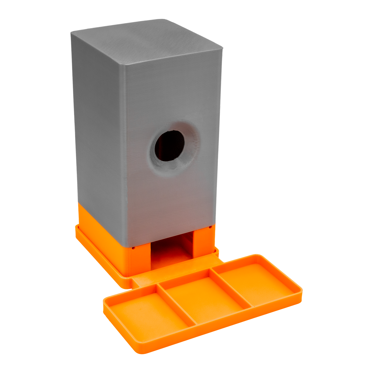 Neptune Apex Trident Mini Housing - Compatible with Trident NP - Orange/Gray / Left