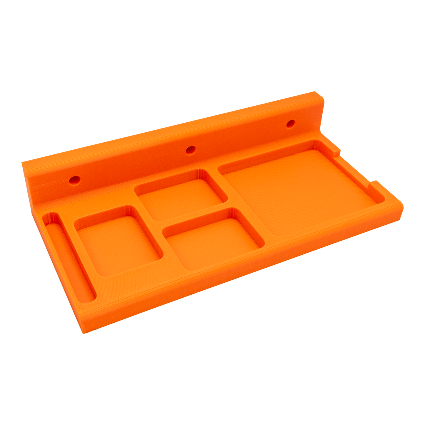 Neptune Apex Trident Mini Shelf - Mounting on Left / Fluorescent Orange