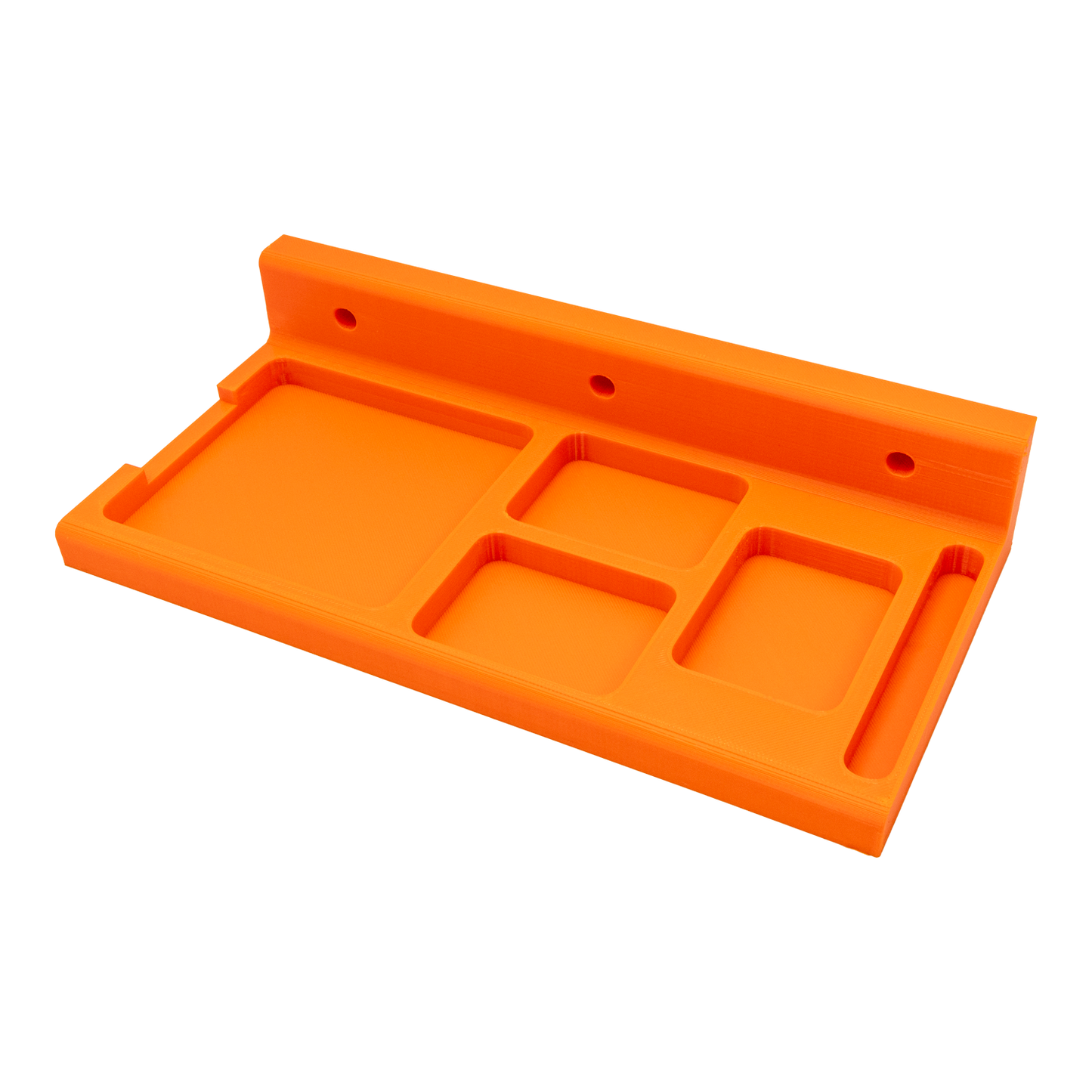 Neptune Apex Trident Mini Shelf - Mounting on Right / Fluorescent Orange