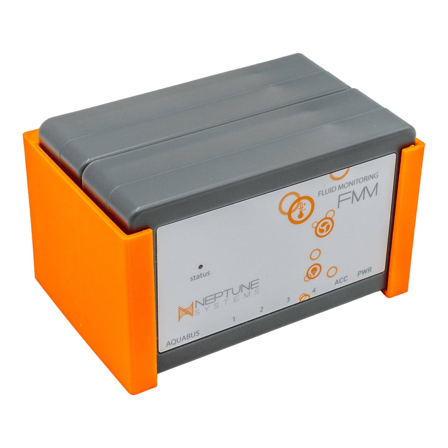 Neptune Systems Apex Module Holder - Double / Orange