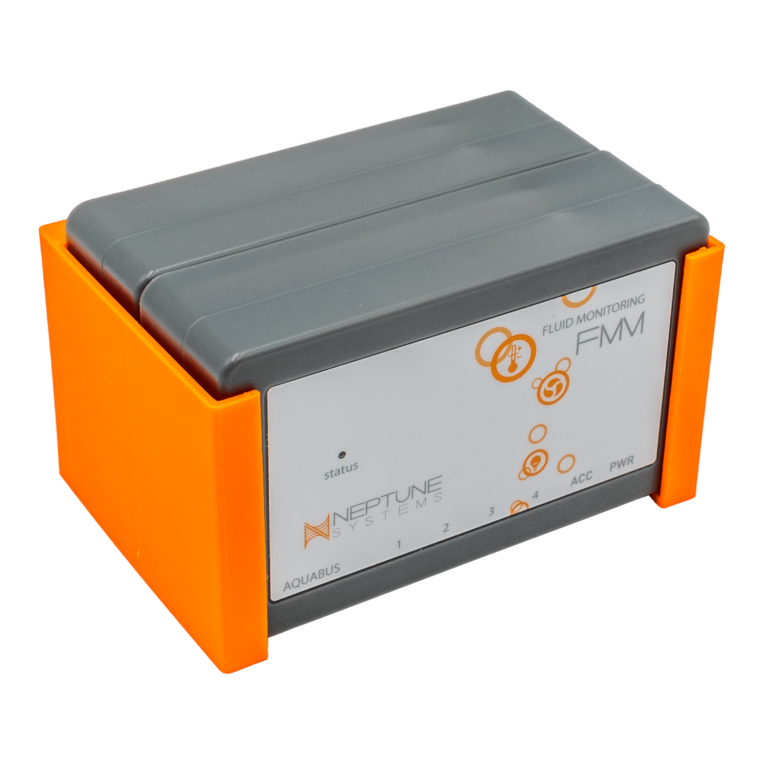 Neptune Systems Apex Module Holder - Double / Orange