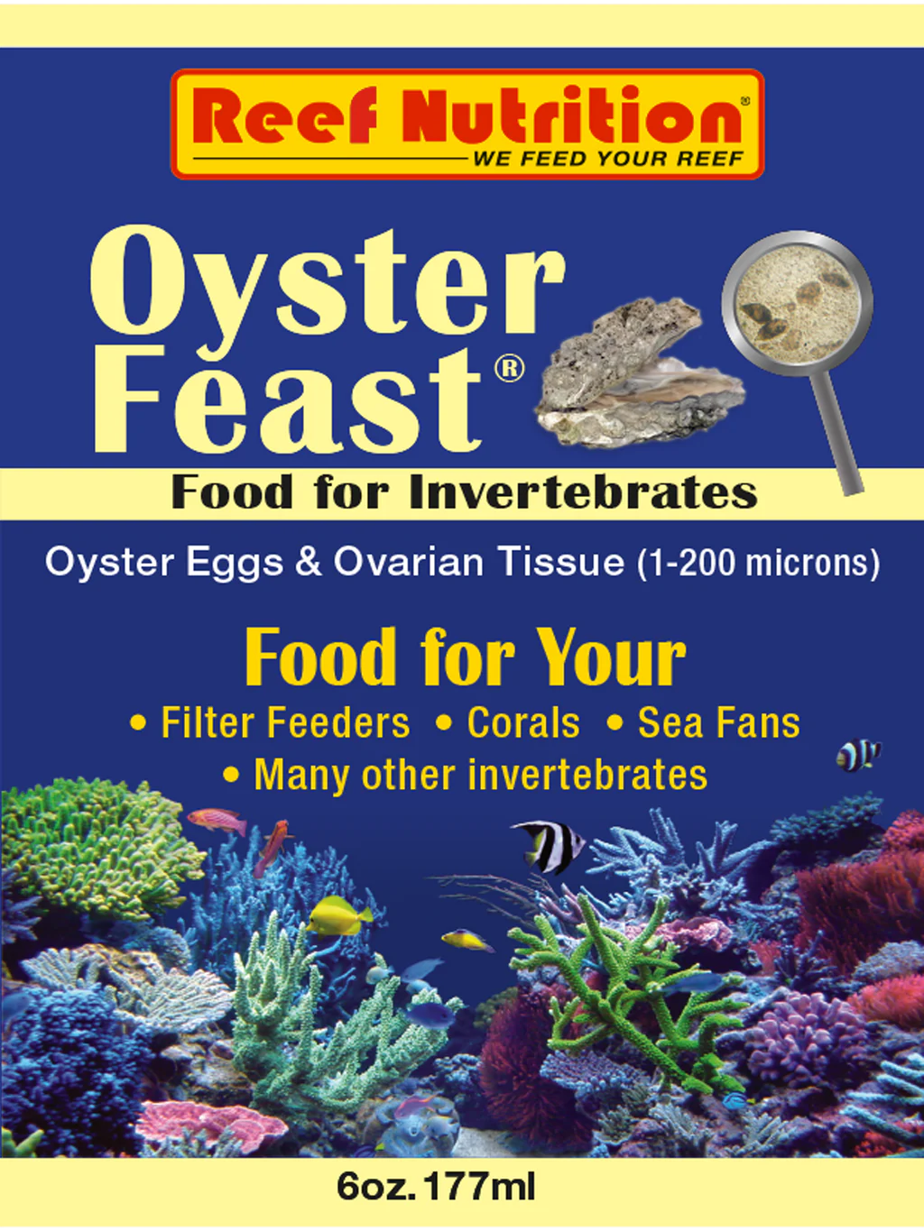 Oyster Feast Egg & Tissue Mix - Reef Nutrition