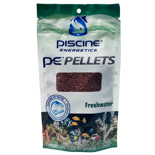 PE Mysis Pellets Freshwater - 3mm-4oz