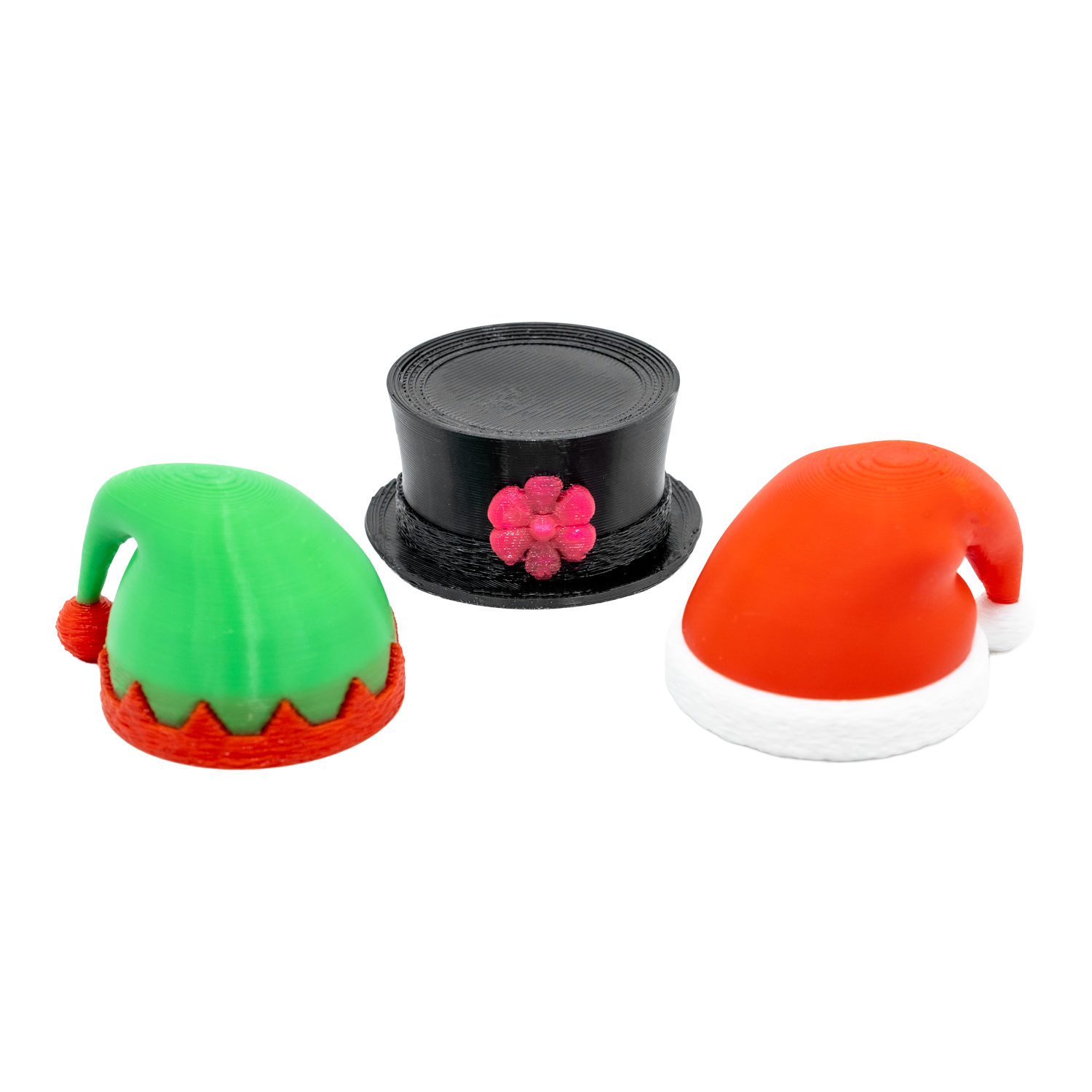 Printed Reef Christmas Sea Urchin Hats | Set of 3 - sea urchin hats