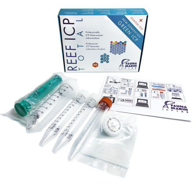 Reef ICP Test Total (90 Water Parameters) - Fauna Marin - water testing