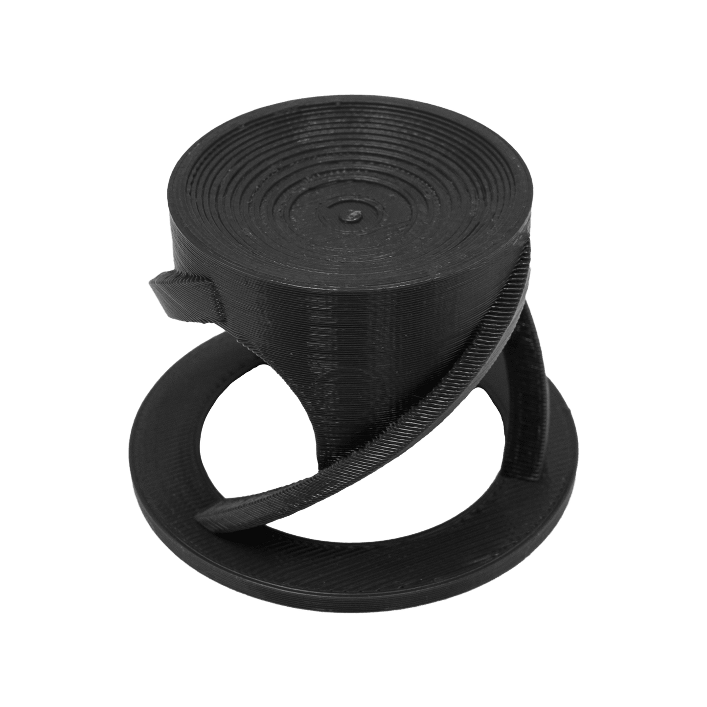 Scoly Stands for Scolymia Corals - 1 1/2 inch / Glue On / Black - Animals & Pet Supplies