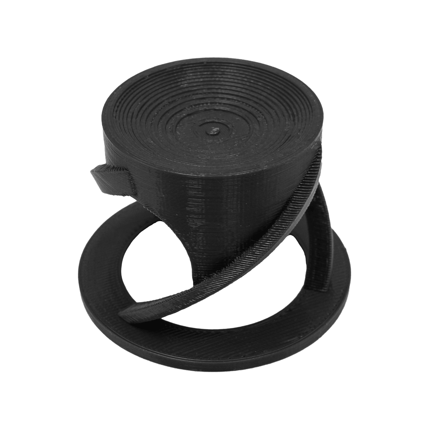 Scoly Stands for Scolymia Corals - 1 1/2 inch / Glue On / Black - Animals & Pet Supplies