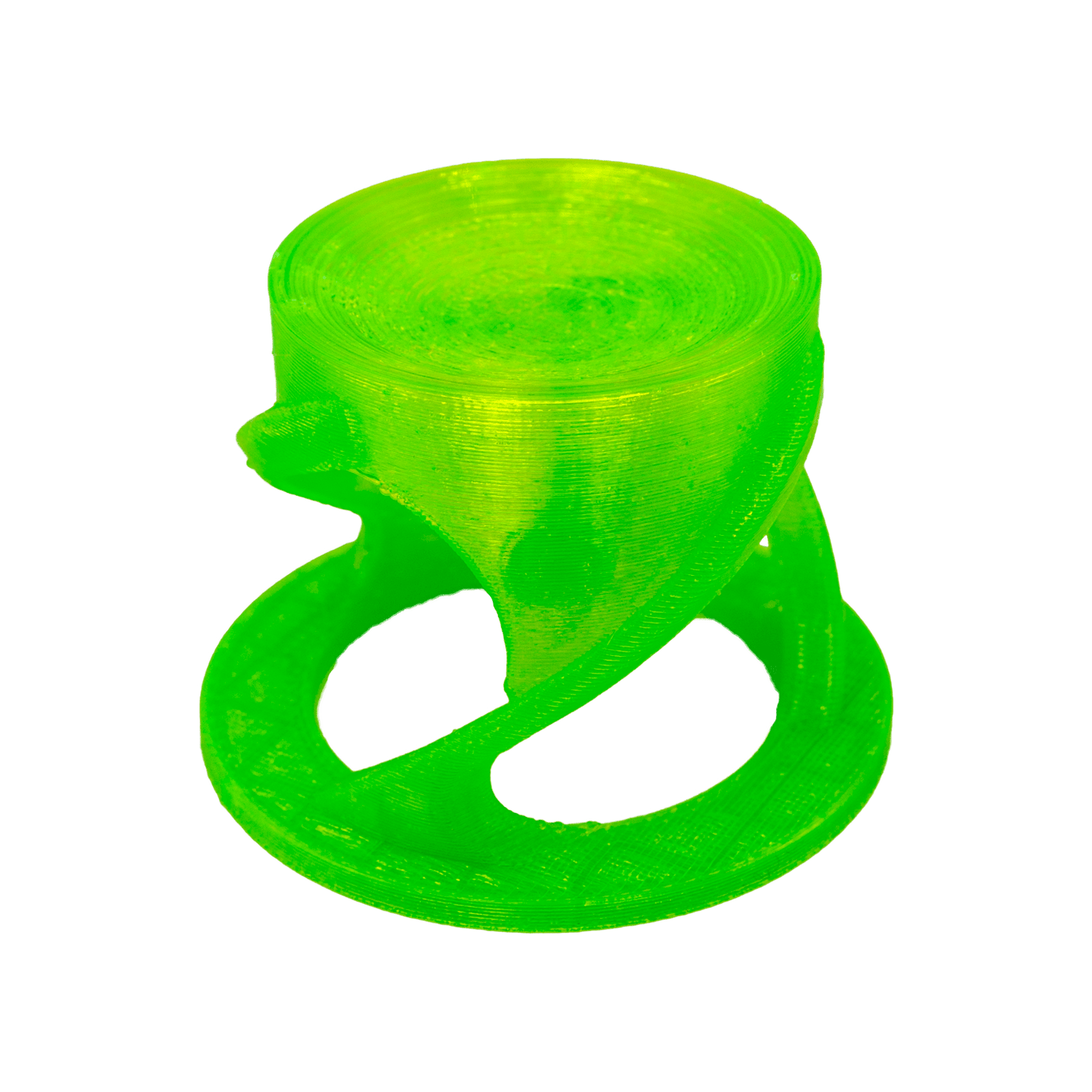 Scoly Stands for Scolymia Corals - 1 1/2 inch / Glue On / Fluorescent Green - Animals & Pet Supplies