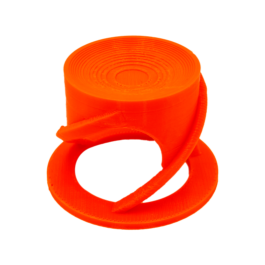 Scoly Stands for Scolymia Corals - 1 1/2 inch / Glue On / Fluorescent Orange - Animals & Pet Supplies