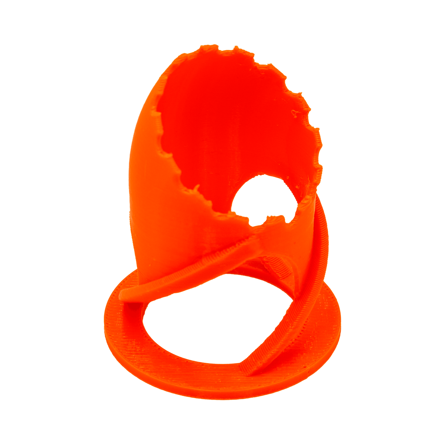 Scoly Stands for Scolymia Corals - 1 1/2 inch / Showcase / Fluorescent Orange - Animals & Pet Supplies