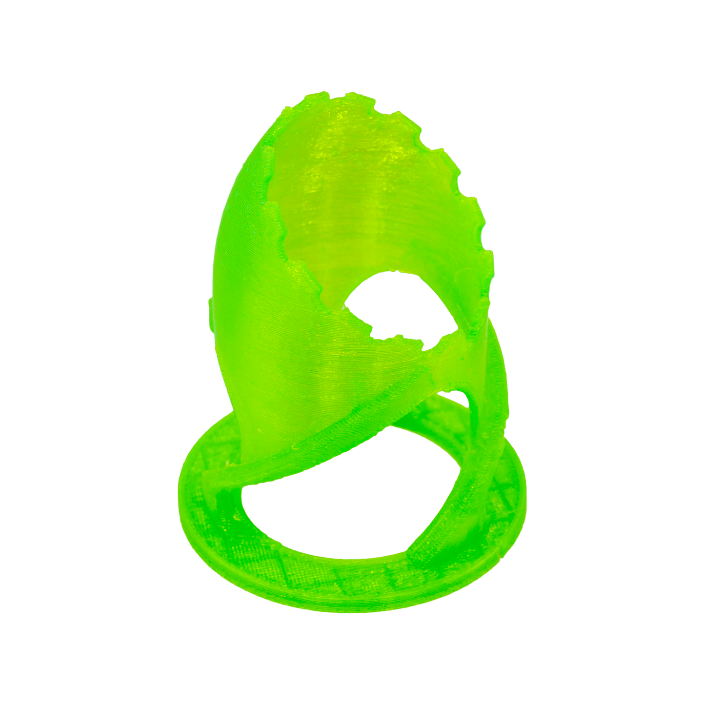 Scoly Stands for Scolymia Corals - 1 1/2 inch / Showcase / Fluorescent Green - Animals & Pet Supplies