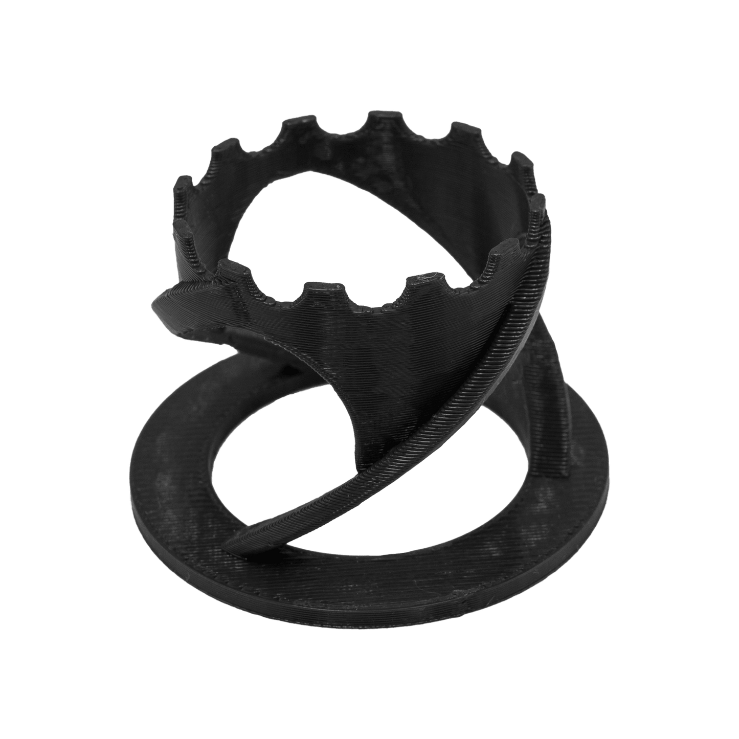 Scoly Stands for Scolymia Corals - 1 1/2 inch / Slide In / Black - Animals & Pet Supplies