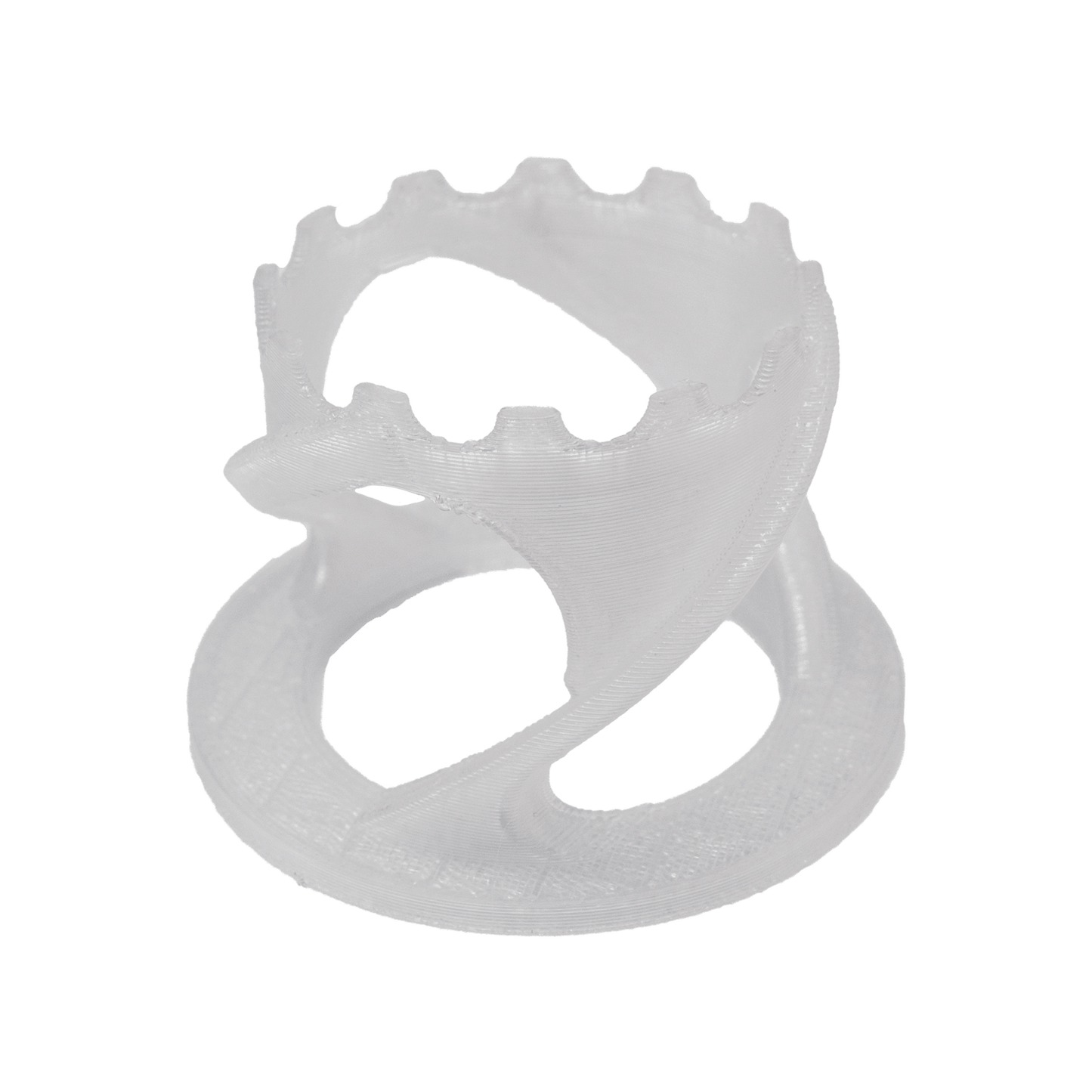 Scoly Stands for Scolymia Corals - 1 1/2 inch / Slide In / Clear - Animals & Pet Supplies