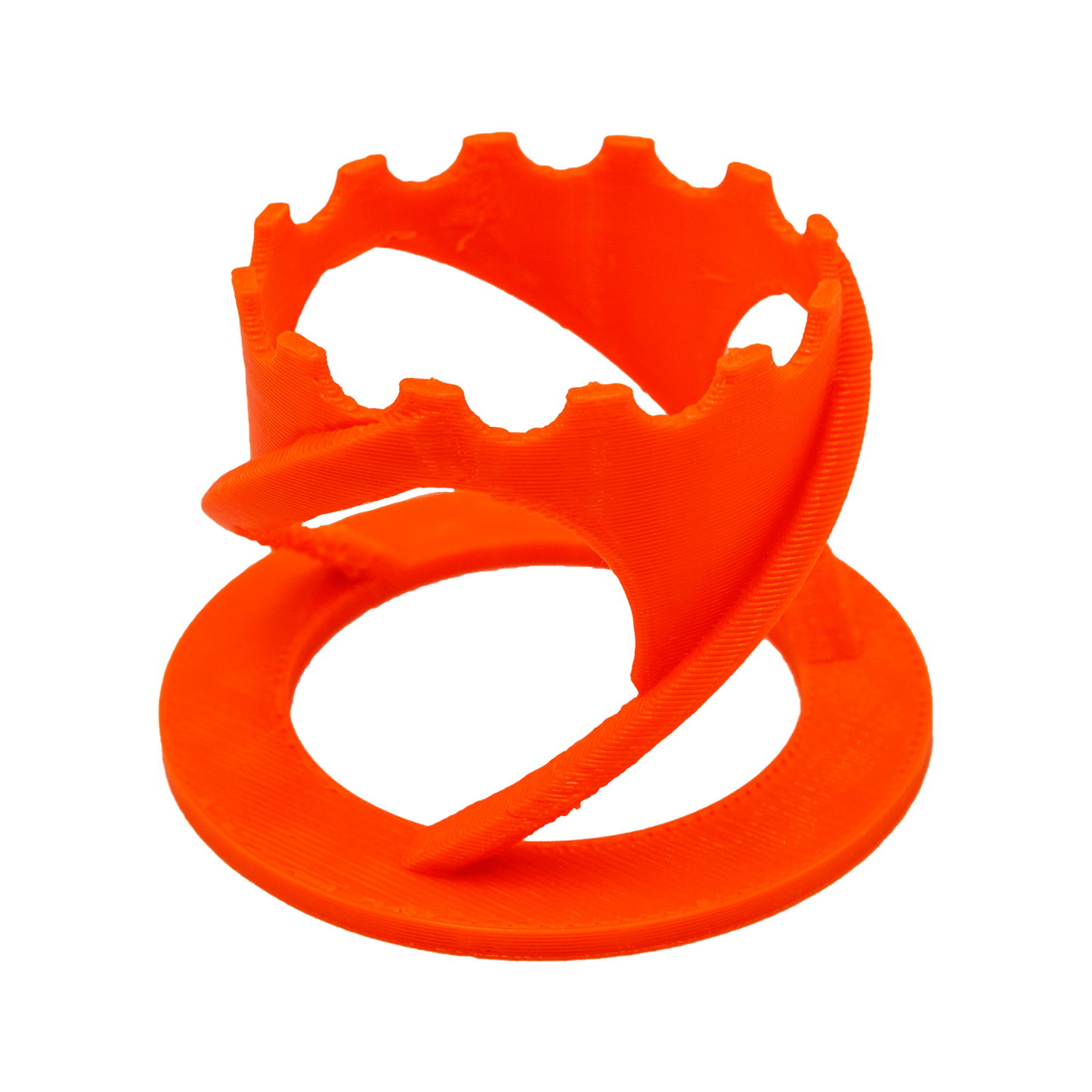 Scoly Stands for Scolymia Corals - 1 1/2 inch / Slide In / Fluorescent Orange - Animals & Pet Supplies