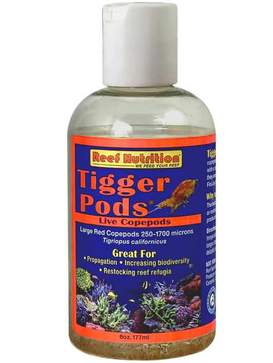 Tigger-Pods Live Copepods - Reef Nutrition